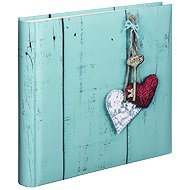 HAMA Rustico Love Key jumbo, 30 × 30 cm, 100 bílých stran - Photo Album