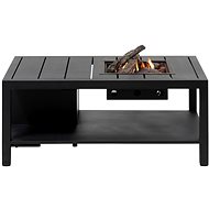 COSI- Cosiflow Straight Gas Fire Pit Table - Garden Table