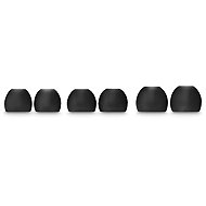 Hama silicone earplugs for headphones, 3 sizes, black - Headphone Earpads