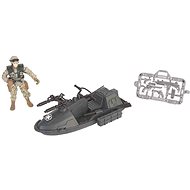 Soldier Force Speed ​​Patrol A tactical boat - Figure