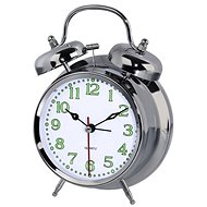 HAMA Nostalgia, retro alarm clock, silver - Alarm Clock