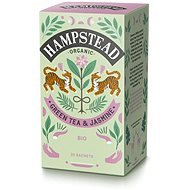 Hampstead Tea BIO Zelený čaj s jasmínem a bergamotem 20 ks - Tea