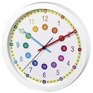 HAMA Easy Learning, children's wall clock, diameter 30 cm, silent operation - Wall Clock