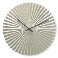 Hama Barbados diameter 30 cm, silent running, metal, grey-green - Wall Clock