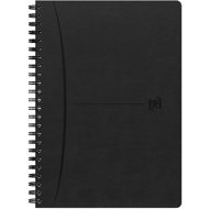 OXFORD Signature A5, 80 sheets, lined, black - Journal