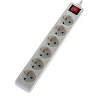 WowME Extension Lead 230V 6x Sockets 3m with Switch - Extension Cable