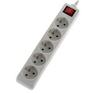 WowME Extension Lead 230V 5x Sockets, 7m with Switch - Extension Cable
