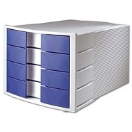 HAN 4 Schubladenbox - blau - Schubladenbox