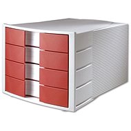 HAN 4 sockets, red - Drawer Box