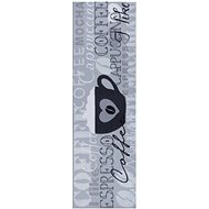 Hanse Home Runner Cook & Clean 105729 Grey Black White 50 × 150 - Carpet