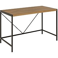 ACTONA Bahamas 120 cm Rustic Natural Oak/Black - Writing Desk
