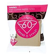 Hario papierové filtre V60-01, nebielené 100 ks - Filter na kávu