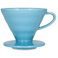 Hario Dripper V60-02, Ceramic, Blue - Drip Coffee Maker