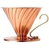 Hario Dripper V60-02, copper, gold - Dripper 