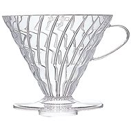 Hario Dripper V60-03, plastic, clear - Dripper 