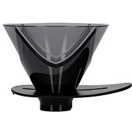 Hario One Pour Dripper Mugen V60, plastic, black - Dripper 