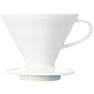 Hario DripperV60-02, keramický, bílý - Drip Coffee Maker