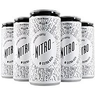 Hard Beans Nitro Cold Brew Extra Kick: Maximum Energy Boost 5 × 200ml - Coffee