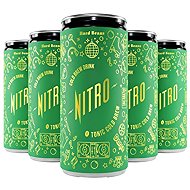 Hard Beans Nitro Tonic Cold Brew: Refreshing Coffee with Tonic 5 × 200ml - Coffee