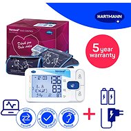 HARTMANN Veroval Duo Control, Bluetooth Geschenkpackung - Blutdruckmessgerät