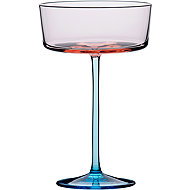 HARRACHOV 1712 Edge Cocktail Glasses, Rosaline, 200ml, 2pcs - Glass