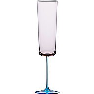 HARRACHOV 1712 Edge Champagne Glasses, Rosalin, 290ml, 2pcs - Glass