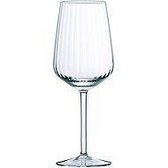 HARRACHOV 1712 Visual White Wine Glasses, Hand-blown Czech Crystal, 380ml, 2 pcs - Glass
