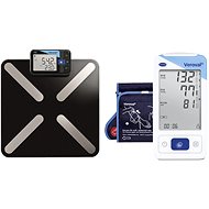 HARTMANN Veroval Digitální tlakoměr s EKG + Hartmann Veroval® inteligentní osobní digitální váha - Sada