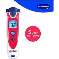 HARTMANN Veroval Baby, piros - Digitális hőmérő