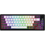 Hator Skyfall 65 PRO wireless, white and black - US - Gaming Keyboard