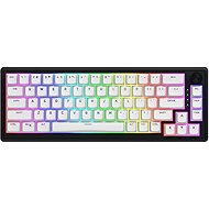 Hator Skyfall 65 MAG ULTRA 8K, weiß-schwarz - US - Gaming-Tastatur