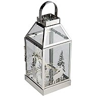 Haushalt International LED lantern, winter forest - Lantern