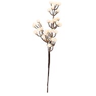 H&L Větvička s bobulemi 37cm, bílá, varianta 4 - Artificial Flower