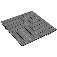 Shumee WPC dlaždice, 30 × 30 cm, šedé - WPC Tiles