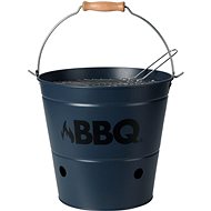 Home Elements Barbecue bucket, 26 CM, Matte Blue - Grill