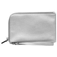 Hbutler Mightypurse iPhone Charging Wallet Silver - Phone Case