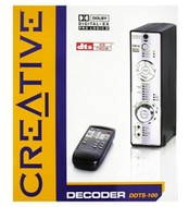 Creative Decoder DDTS-100 - ext. dekoder 7.1 DD-EX/DTS, 3+1x dig. a 3+1x an. Vstup - -