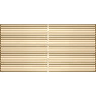 HCS deco 3D self-adhesive wall panels, cream mini stripes, leatherette - Self-Adhesive Wall Tiles