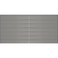 HCS deco 3D self-adhesive wall panels, grey mini stripes, leatherette - Self-Adhesive Wall Tiles