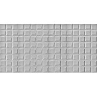 HCS deco 3D self-adhesive wall panels, grey cubes, leatherette - Self-Adhesive Wall Tiles