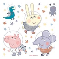 Samolepicí dekorace PEPPA PIG SPACE DKS3835, 30 x 30 cm - Self-Adhesive Decoration