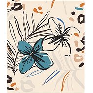 Fototapeta 3dílná, VECTOR GRAPHICS FLORALS FT3P5915, 225 x 270 cm - Fototapeta