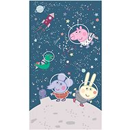 Fototapeta 2dílná,  PEPPA PIG SPACE FTD2P5619, 150 x 270 cm - Fototapeta