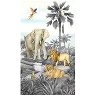 Fototapeta 2dílná,  Jungle FTD2P5605, 150 x 270 cm - Fototapeta