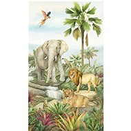 Fototapeta 2dílná,  Jungle FTD2P5607, 150 x 270 cm - Fototapeta