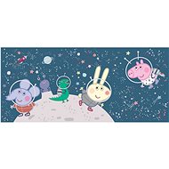 Fototapeta 1dílná,  PEPPA PIG SPACE FTDNH5523, 170 x 75 cm - Fototapeta