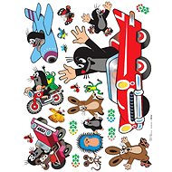 DK1789 Little Mole Stcker IN CAR, 65x85cm - Self-Adhesive Decoration