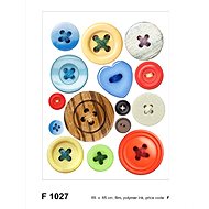 F1027 Self-adhesive Decoration BUTTONS 65 x 85cm - Self-Adhesive Decoration