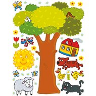 K1044 Self-adhesive Decoration WALL STICKER TREE 65 x 85cm - Self-Adhesive Decoration