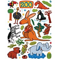 K1047 Self-adhesive Decoration WALL STICKER ZOO 65 x 85cm - Self-Adhesive Decoration